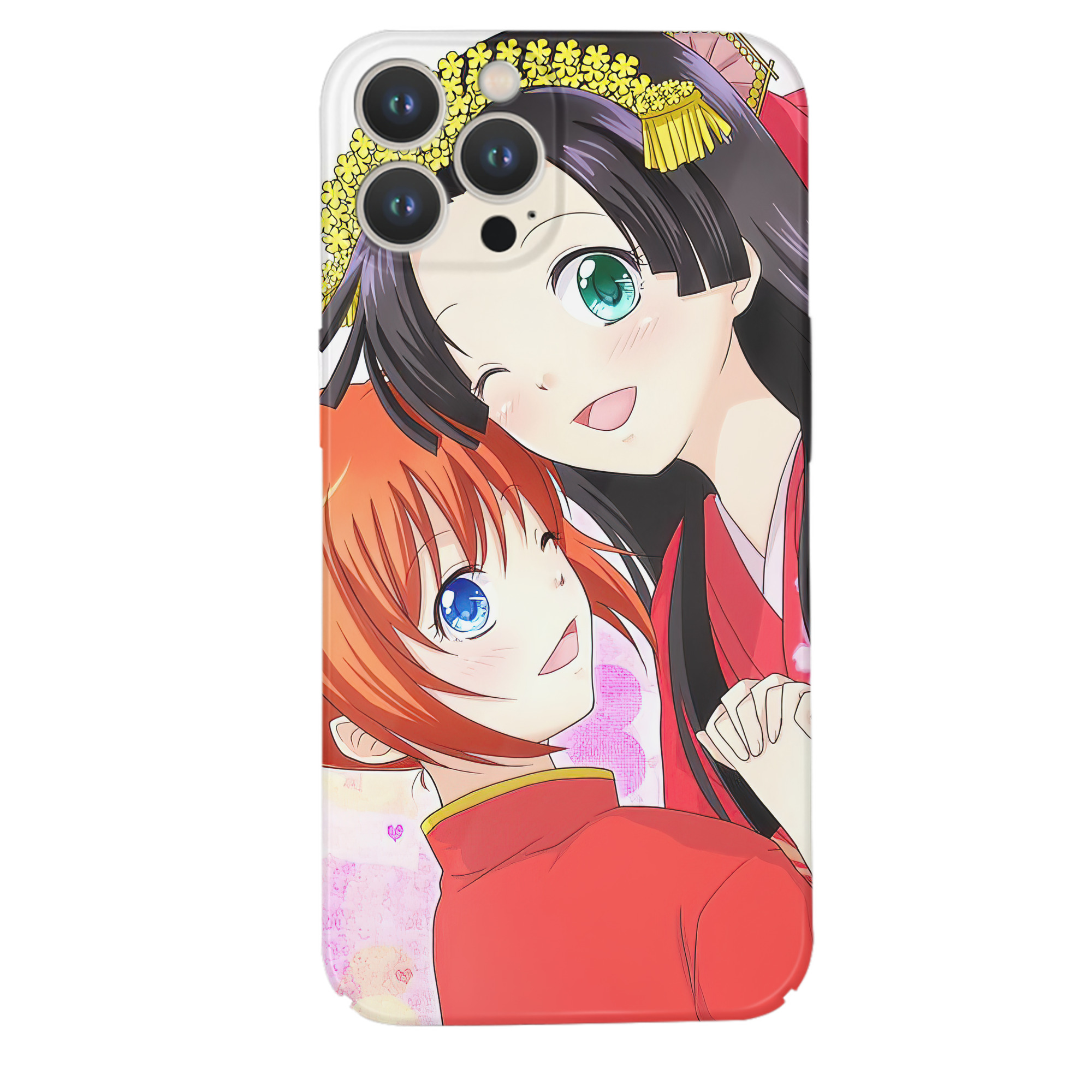 （画像用） ぎんたま 坂田銀時（さかたぎんとき） 神楽 志村新八（しむら しんぱち） GINTAMA Sakata Gintoki Kagura Shimura Shinpachi 【iPhone 14シリーズ対応】ハードケース